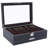 12.6" 12 Slot Wood Pen Display Box 2 Layers Fountain Pen Collector Case