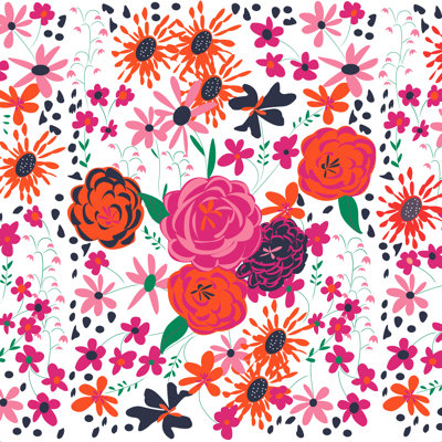«Reita Vy La Bloomimg Love 1» par Vy La, reproduction sur toile tendue