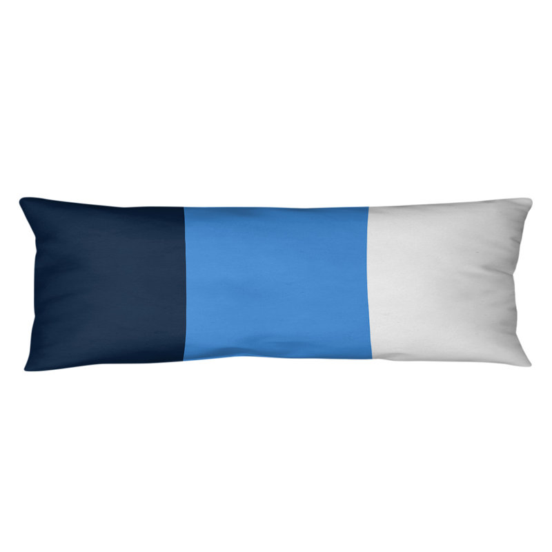 Polyester Medium Pillow, Tennessee Football, Navy Blue/Blue/Grey