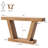 Console Sofa Table, 2-Tier Farmhouse Narrow Behind Couch Sofa, Extra-Long Accent Entryway Table-1824700392