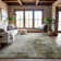 Premium Machine Washable Gurubaksh AMF1158 Abstract Rug