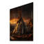 «Tipi Soulful Sanctuary» beige sur fond noir-1546042818