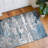 Willington Abstract Gray/Blue Rug-1531097317