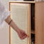 Armoire d'appoint en bois massif Cameika