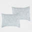 Ensemble d'édredon en jacquard à double couche 7 pièces Soft Sage, en polyester - comprend 1 édredon, 2 taies décoratives et 4 coussins décoratifs-121293896