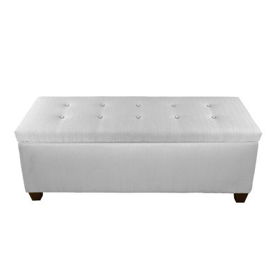 Hearns Polyester Blend Upholstered Storage Bench