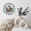 Horloge de Noël-Bonhomme de neige-Cloches-Cadeaux