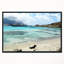 «Blue Crete Island in Grèce», reproduction de photo sur toile tendue encadrée-26683362