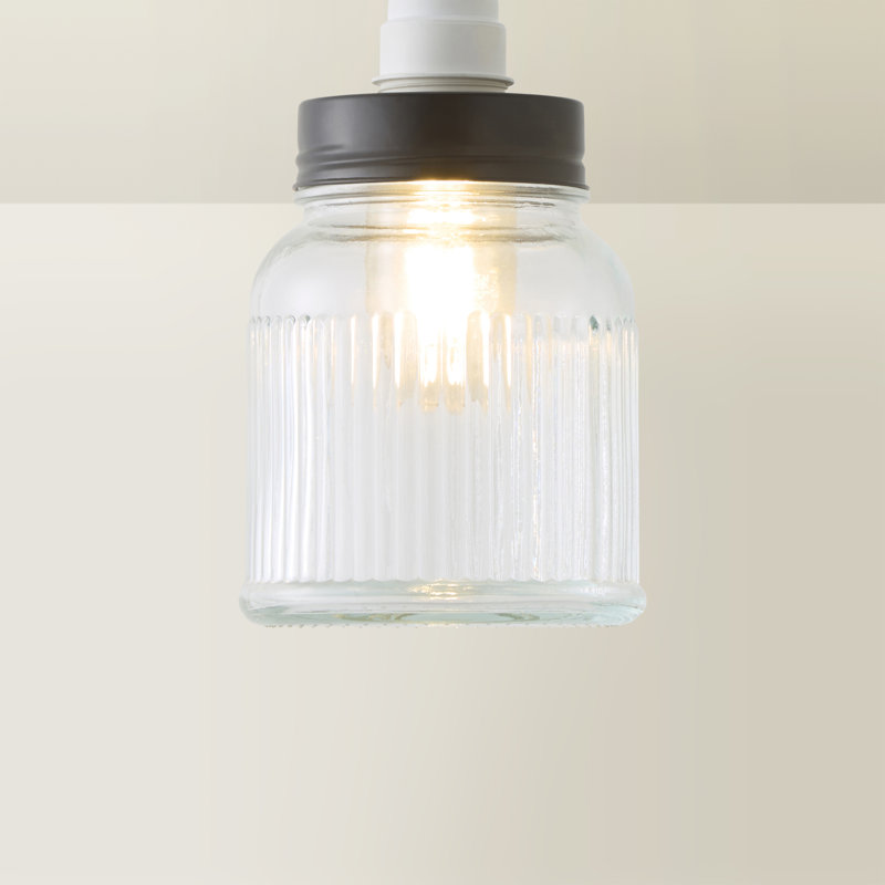 16cm H Glass Novelty Pendant Shade ( Screw On ), Clear