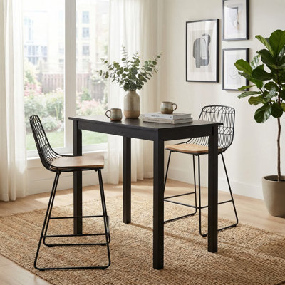 Hershman Solid Wood Base Dining Table