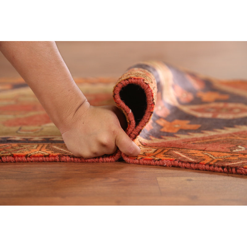 Geometric Traditional Runner Rug 3x10