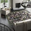 Hand-Knotted High-Quality Black Area Rug