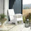 Chaise Adirondack en plastique avec repose-pieds Byrnes-1795682998