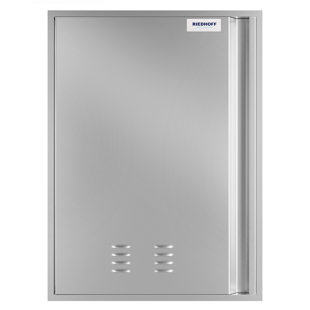 Goldensoil 17'' W x 2'' D Stainless Steel Access Door