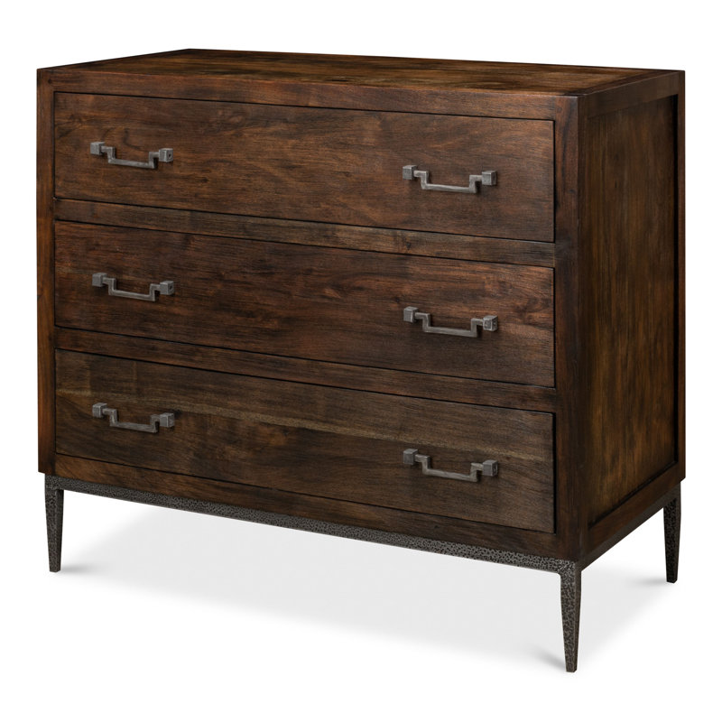 Bauhaus Solid Wood Storage Cabinet