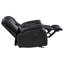 Fauteuil inclinable noir Elodie-241138485