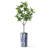 Artificial Tree in Modern Geometric Pattern Planter Fake Rubber Silk Tree (Plant Pot Plus Tree)-104347525
