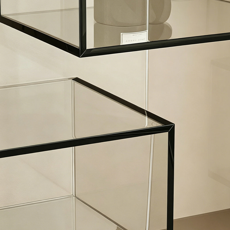Modern Creative Geometric Acrylic Bookcase