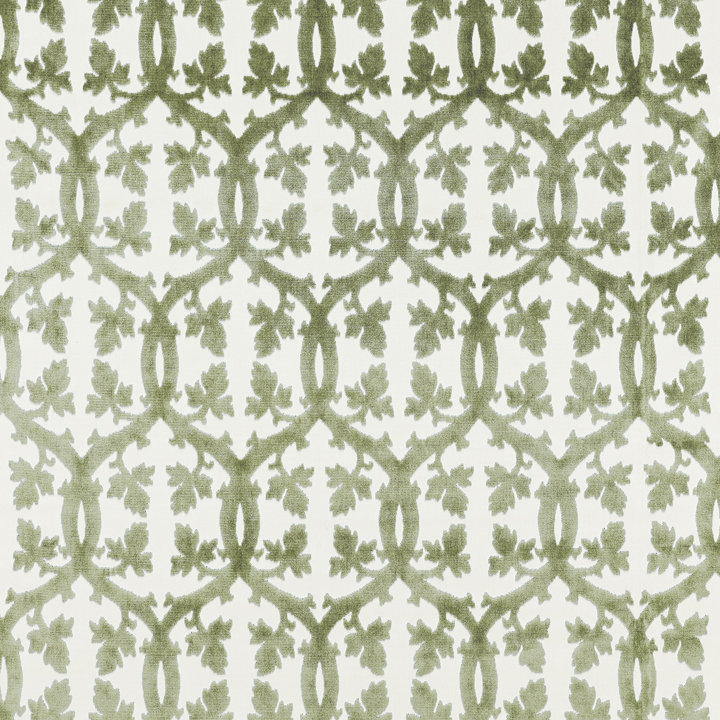 Botanica Falk Manor House Fabric, Green Tea