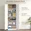 Garde-manger autoportant avec tablettes réglables