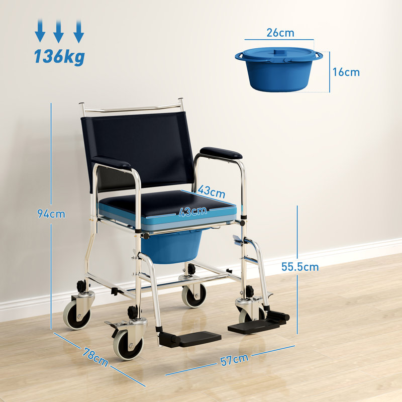 Commode Wheelchair