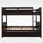 Eukene Kids Full Over Full Bunk Bed with Trundle-1027610144
