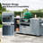 Outdoor Kitchen Island for Big Green Egg Grills-356454358