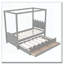 Lit plateforme double avec tête de lit tapissier, lit gigogne simple et 3 tiroirs-1772308112-1773857569