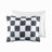 Polyester Printed Comforter Set Checke Red Full/Queen-136113752