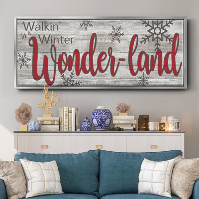 Winter Wonderland - toile encadrée