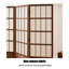 Paravent japonais en bois massif Zen-1132293677