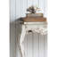 Queen Slimline Whitewash Console for Living