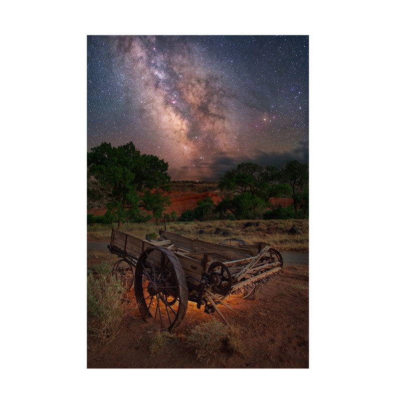 Art mural sur toile tendue - Royce Bair «Capitol Reef Spreader», décoration murale pour le salon, la chambre à coucher ou le bureau - 16 x 24