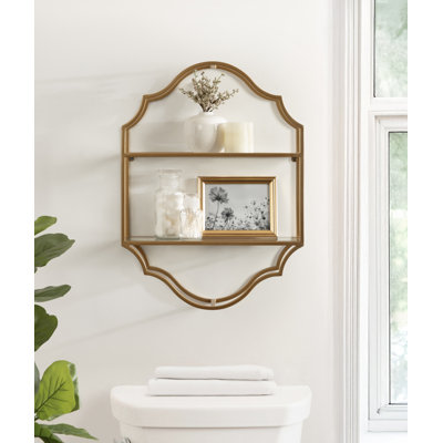 Hoskinson Ornate Tiered Wall Storage Shelf