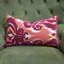 Ensemble de coussins décoratifs en velours crème corail fuchsia Thomas Collection®-130523437
