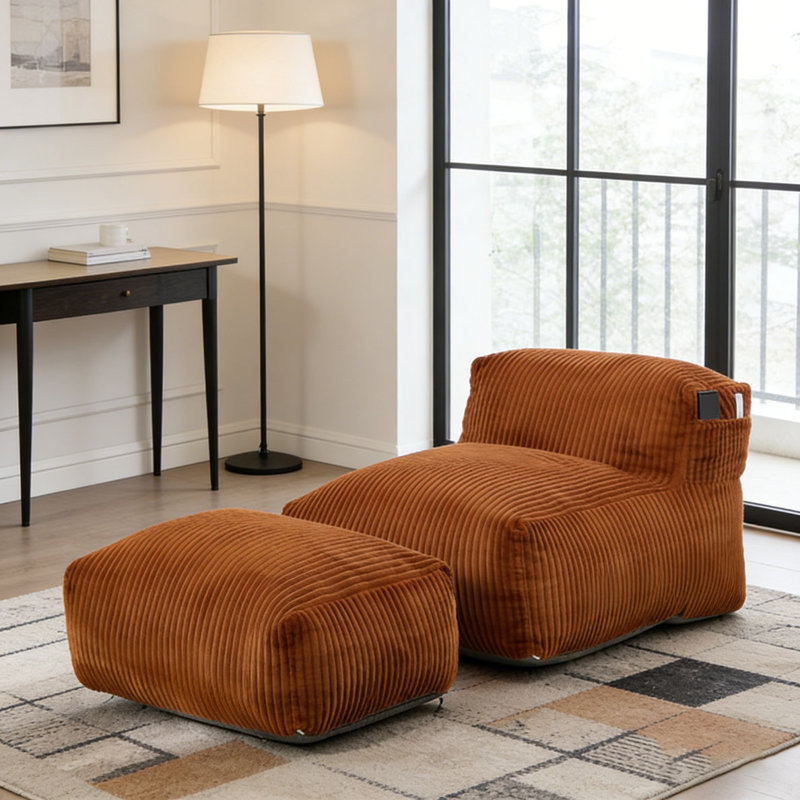 Fauteuil à billes Big, Orange