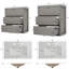 Ensemble de meuble-lavabo double 60 po-766775222