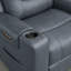 Fauteuil inclinable en cuir fleur 37 po-1428927207