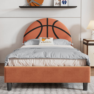 Upholstered Bed Basketball Style