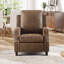 Fauteuil inclinable classique à garniture cloutée 31,1 po de largeur avec garniture cloutée (ensemble de 2)-1994956118