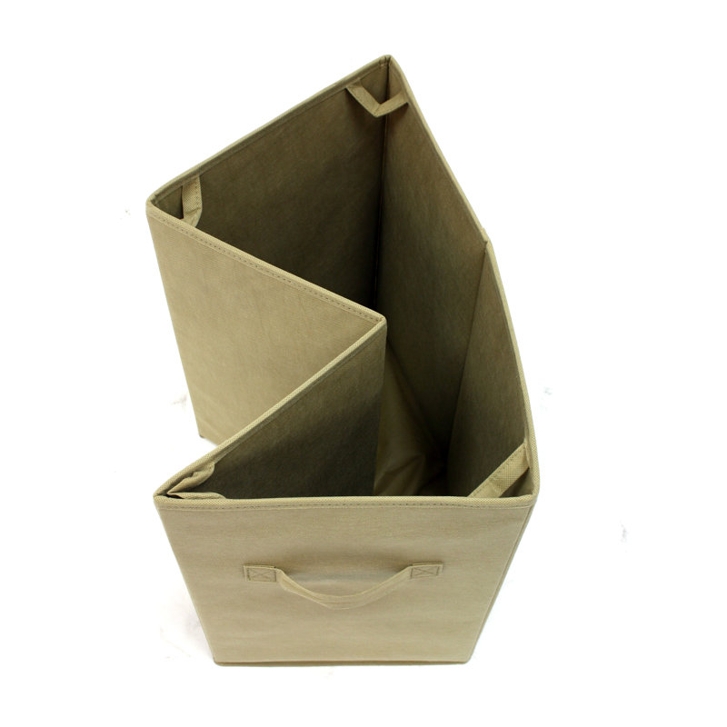 Panier décoratif en tissu Origami