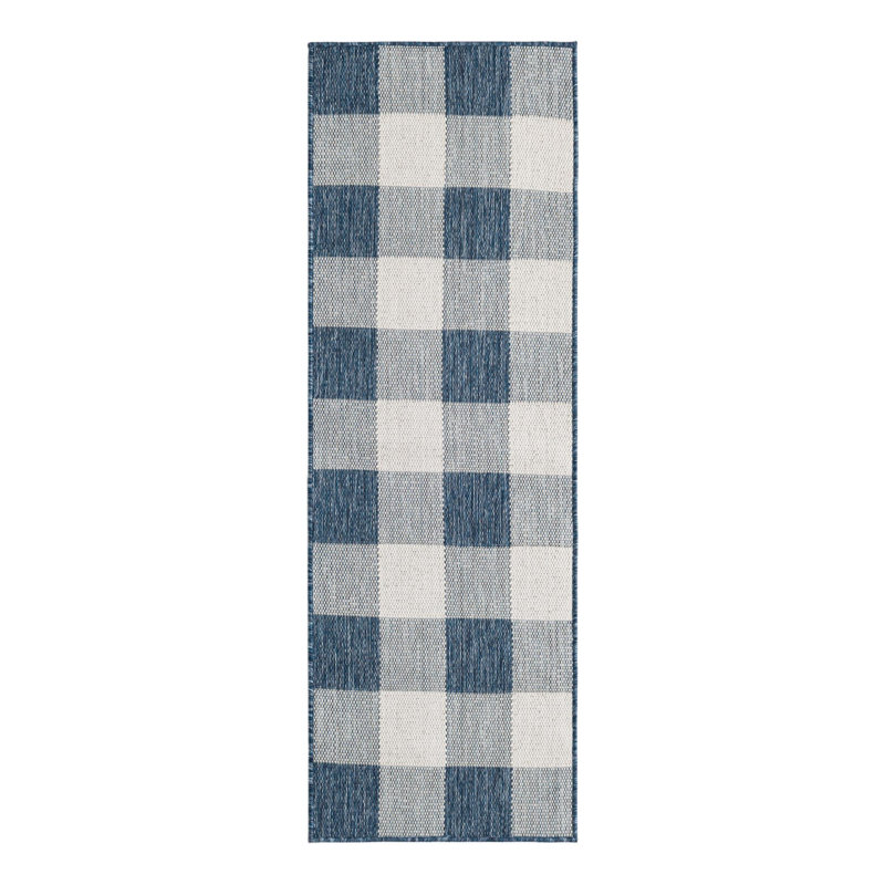 Tapis intérieur / extérieur Talih, Tapis de couloir 2 pi x 6 pi 1 po