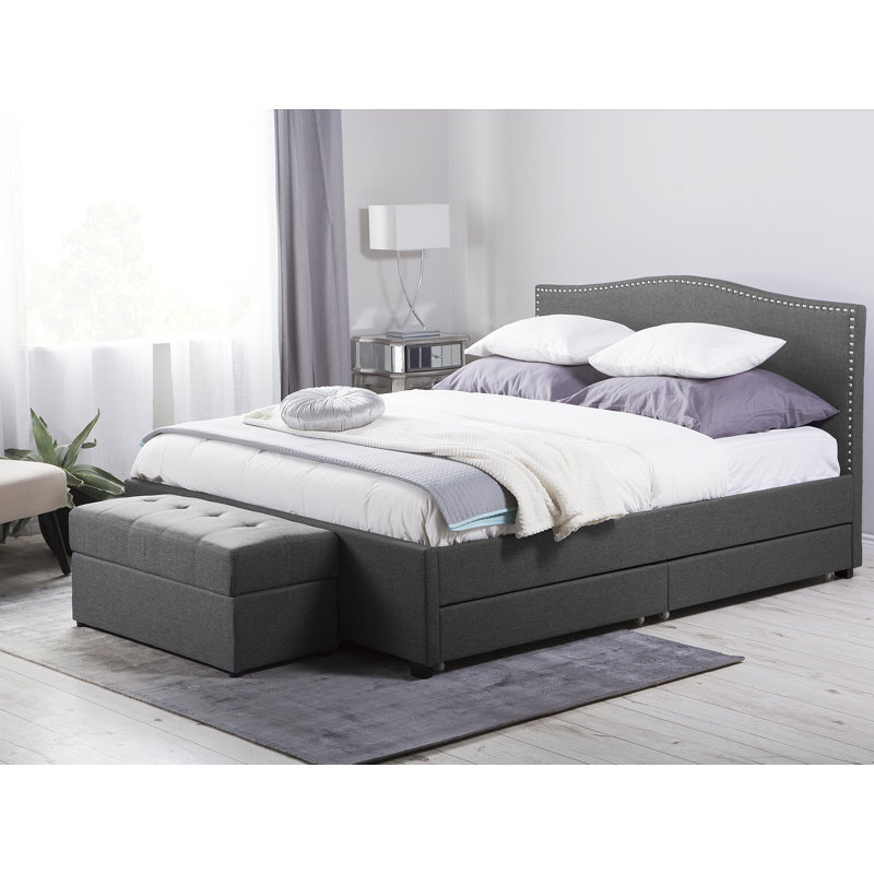 Rowdy Upholstered Bed, Super King (6')
