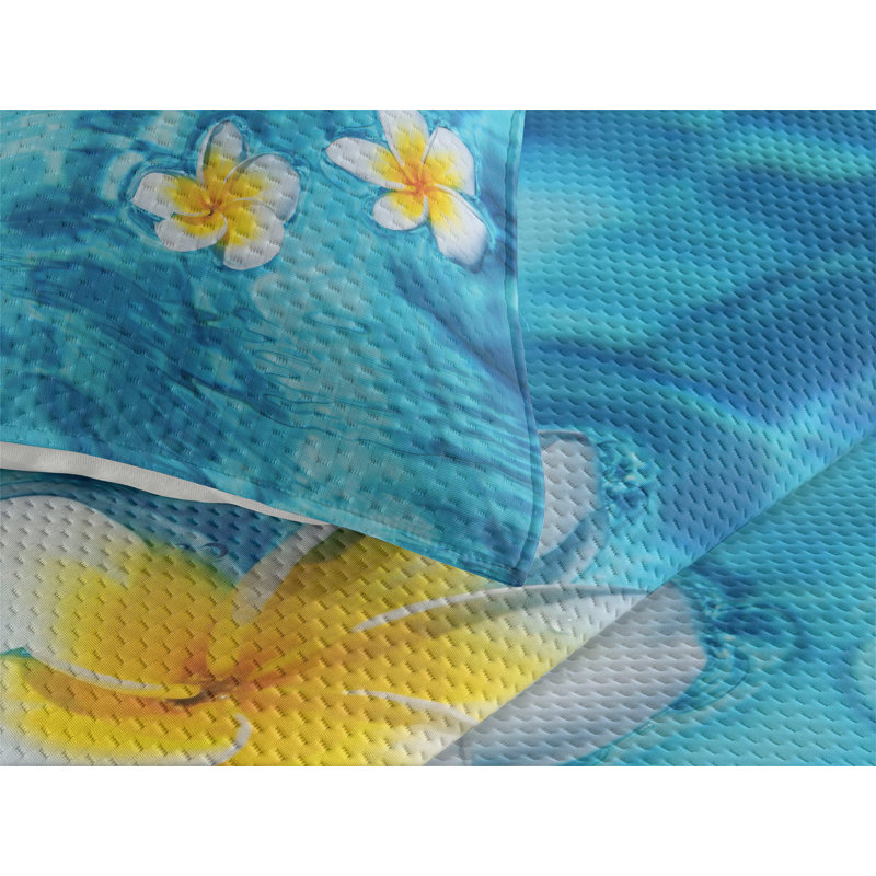 Bunny Farmhouse / Country Polyester Coverlet