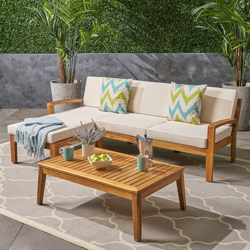 Ensemble de canapé modulaire en forme de L 3 pièces GRENada