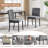 Modern Dining Chair with Metal Legs-2111032965