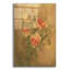  «Vintage Roses On Green 2» par Danhui Nai, art mural en verre acrylique, 24 po x 36 po