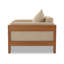 Nathanson Teak Patio Chair with Cushions