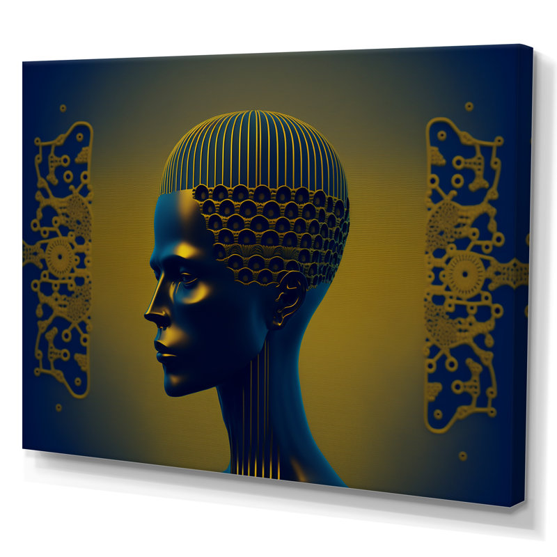 Goddess Geometrics II - reproduction sur toile, H 24 po x l 32 po x P 1 po, Toile tendue