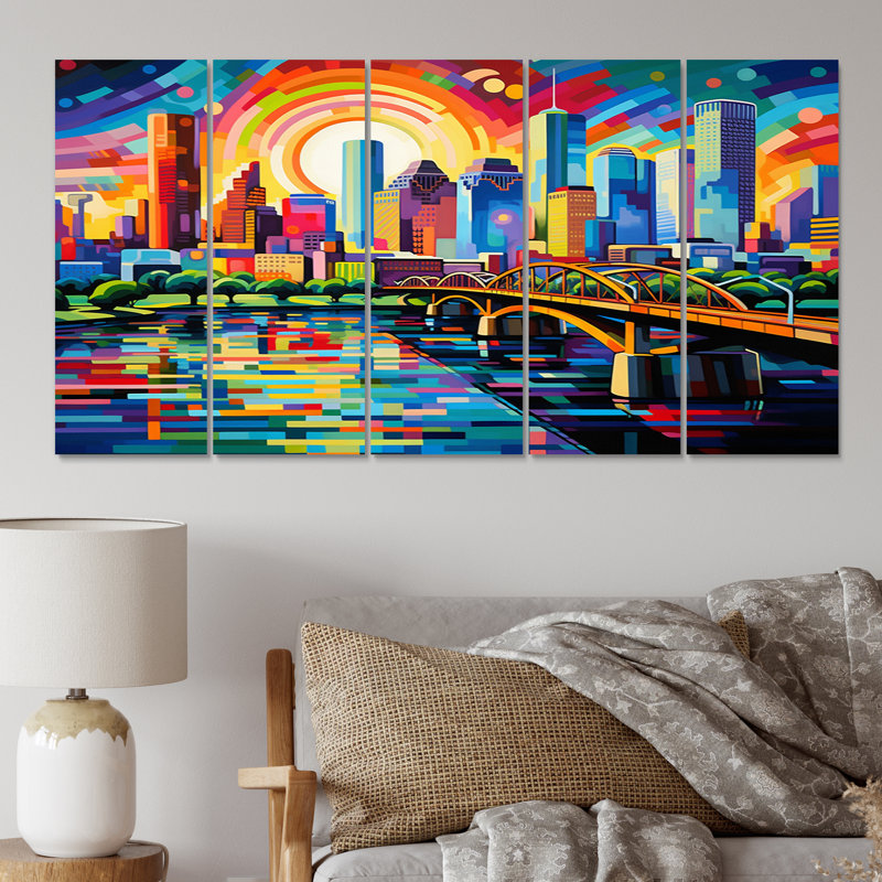 Traditional Cities & Countries Wall Decor on Metal